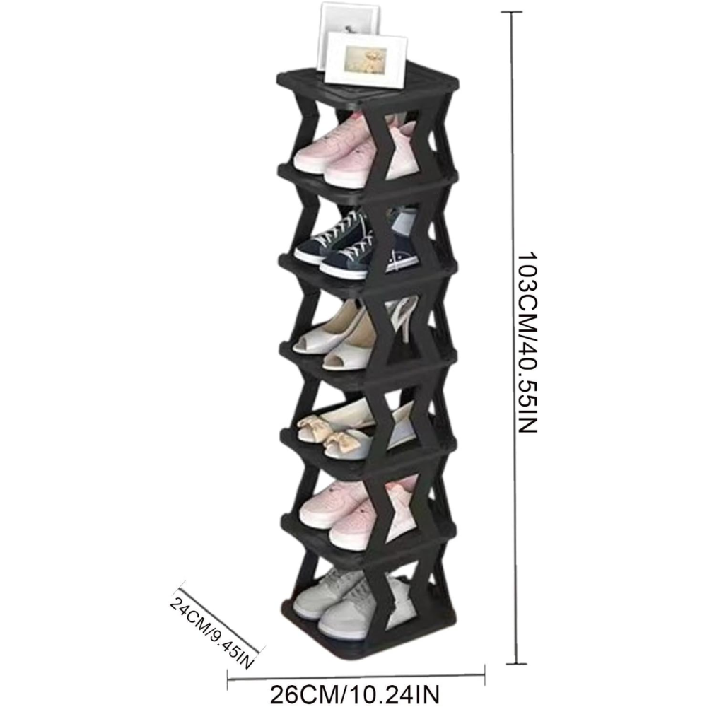 Miniatura 4 de Zapatero de 6 niveles plastico